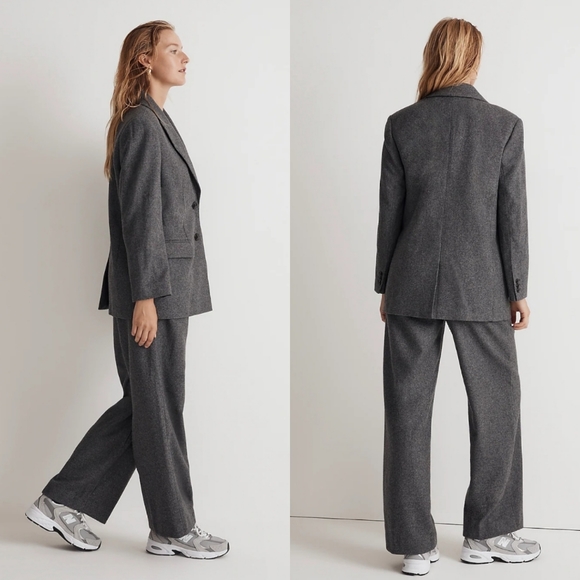 Madewell Marled Bedford Oversized Blazer - Picture 3 of 12